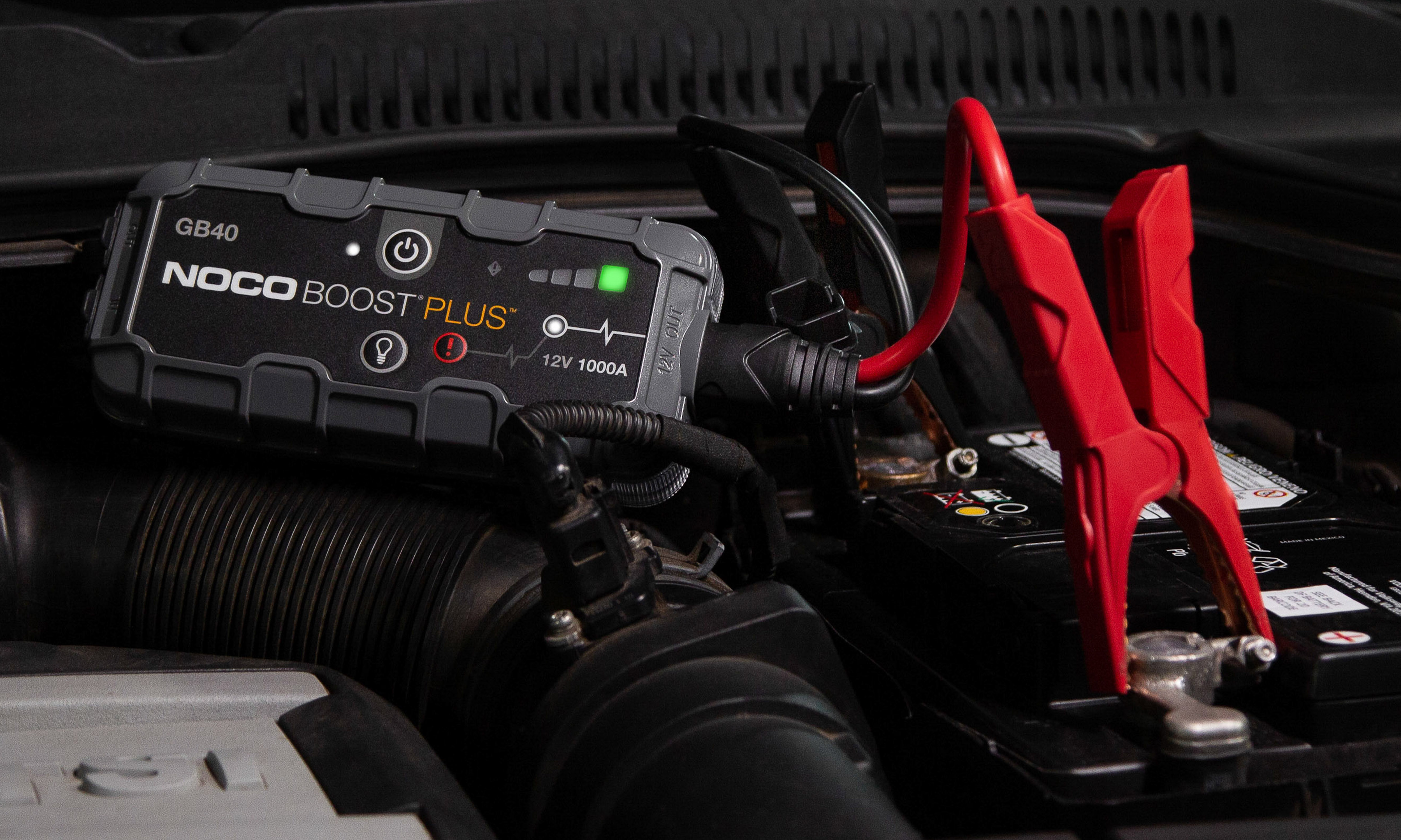 Robot Pornire Auto, Jump Starter Auto 12V Portabil, Curent Pornire 1000A Litiu-Ion, Noco Boost GB40