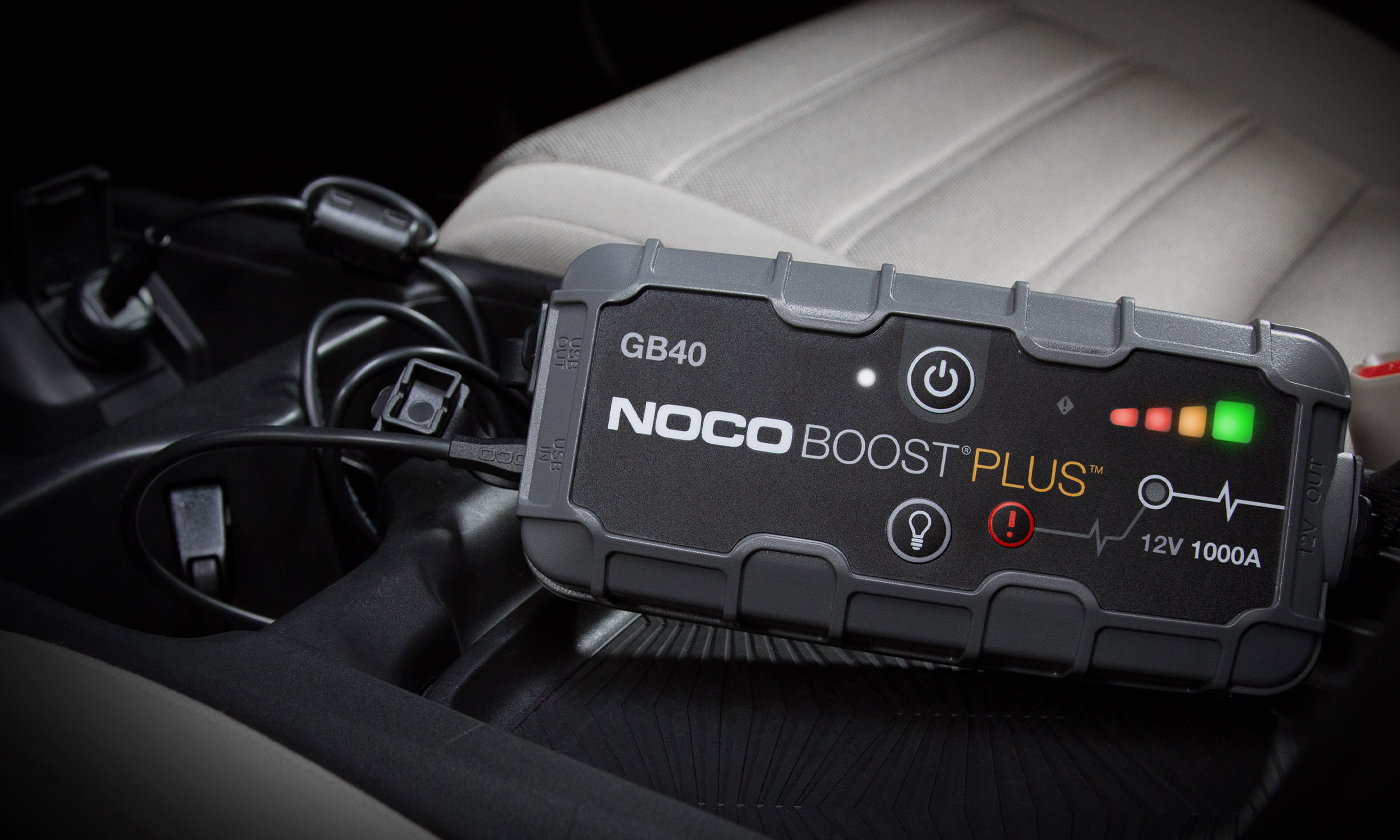 Robot Pornire Auto, Jump Starter Auto 12V Portabil, Curent Pornire 1000A Litiu-Ion, Noco Boost GB40