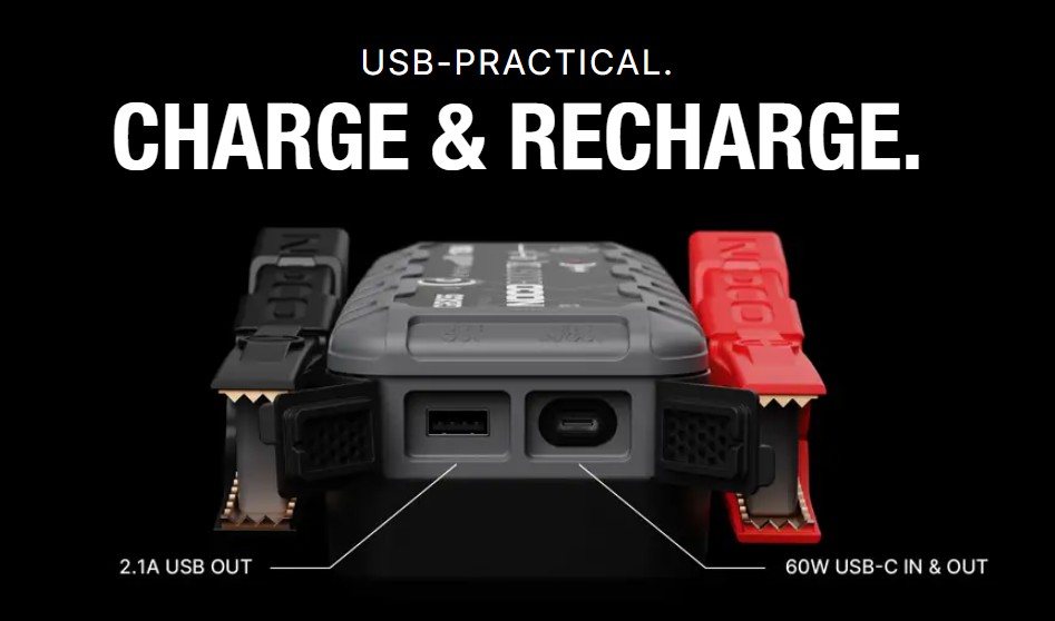 Robot Pornire Auto, Jump Starter Auto 12V Portabil, Curent Pornire 1750A Litiu-Ion, Noco Boost GBX55