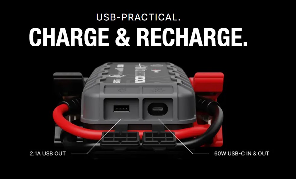 Robot Pornire Auto, Jump Starter Auto 12V Portabil, Curent Pornire 2500A Litiu-Ion, Noco Boost GBX75