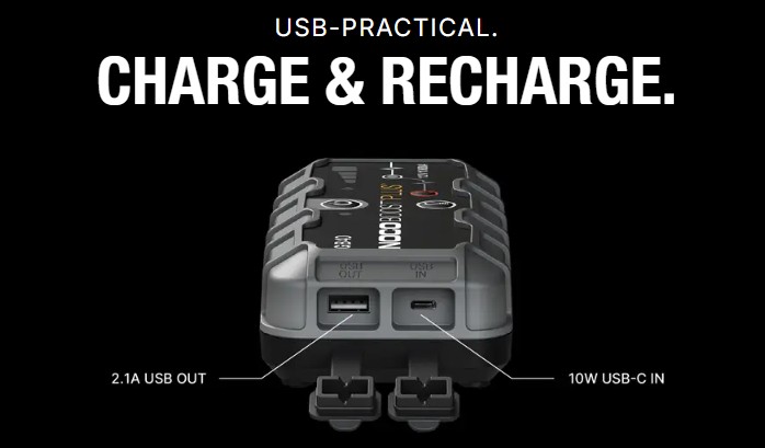 Robot Pornire Auto, Jump Starter Auto 12V Portabil, Curent Pornire 500A Litiu-Ion, Noco Boost GB20