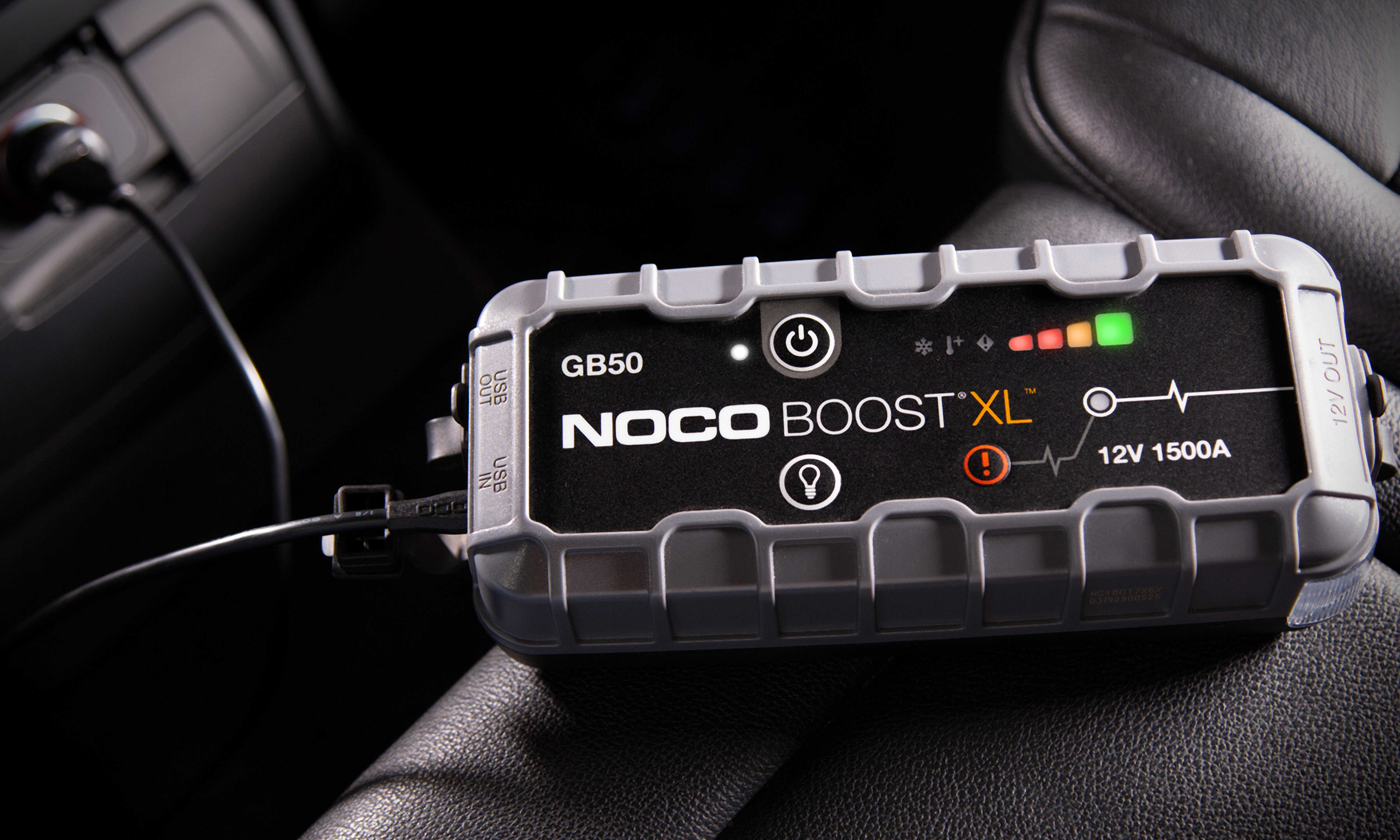 Robot Pornire Auto, Jump Starter Auto 12V Portabil, Curent Pornire 1500A Litiu-Ion, Noco Boost GB50