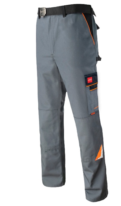 PROFESIONAL -PANTALON STANDARD  GRI CU NEGRU - 44