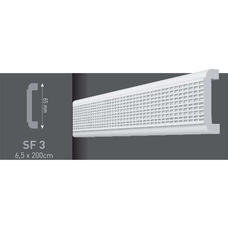 BAGHETA DECORATIVA PERETE DIN POLIMER DUR -  VIDELIT SF3 VIDELLA, [2],harmonydecor.ro