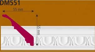 BAGHETA VIDELLA DIN POLISTIREN EXPANDAT DM551, [2],harmonydecor.ro