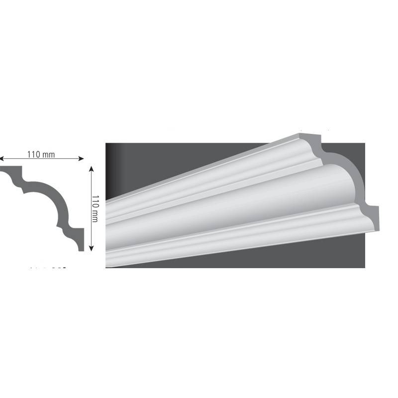 BAGHETA VIDELLA DIN POLISTIREN EXTRUDAT S110, [2],harmonydecor.ro
