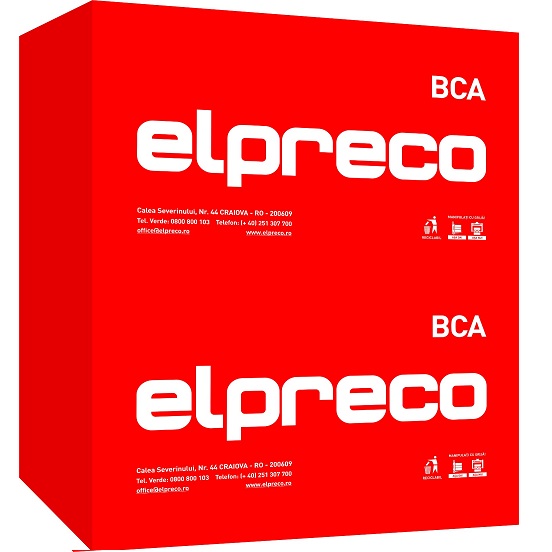 BCA IZOPOR ELPRECO 10 x 20 x 65 CM PALET 1,56 MC