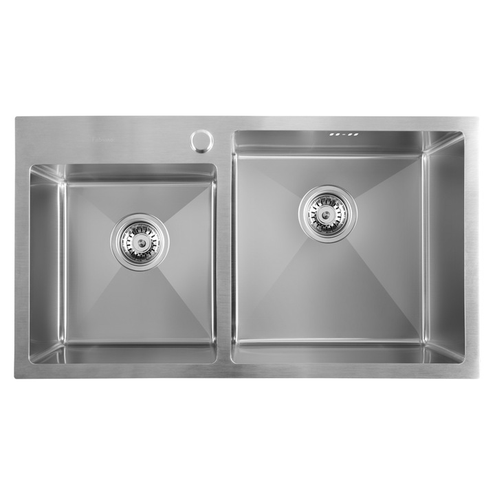 CHIUVETA DE BUCATARIE INOX 2 CUVE S7643