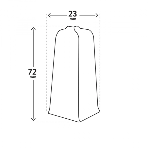 COLTAR EXTERIOR PENTRU PLINTA DIN PVC ARBITON INDO LM70 01 Alb Lucios, [2],harmonydecor.ro