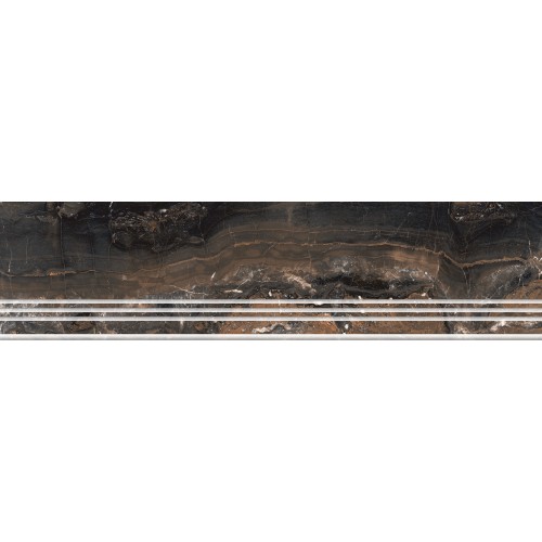 TREAPTA GRESIE INDIA GALAXY BLACK 30 x 120 cm