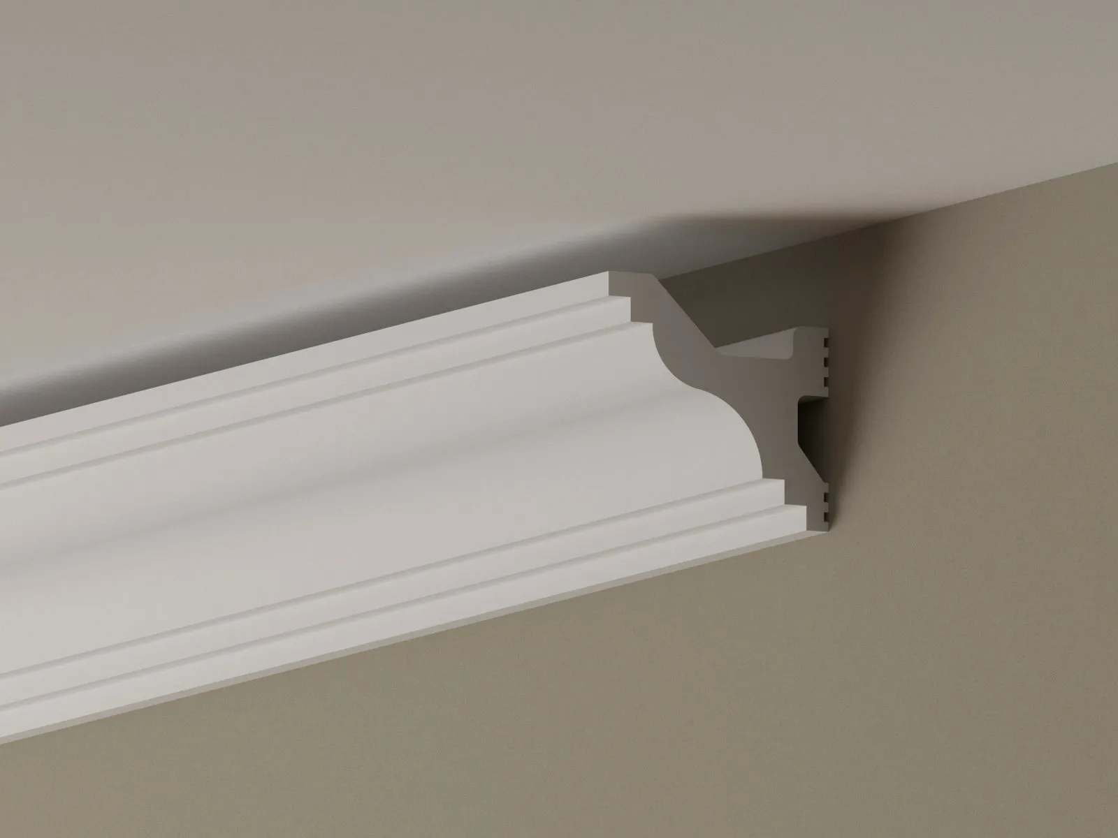 CORNISA POLIMER DUR PENTRU BANDA LED CHL5050 2ML