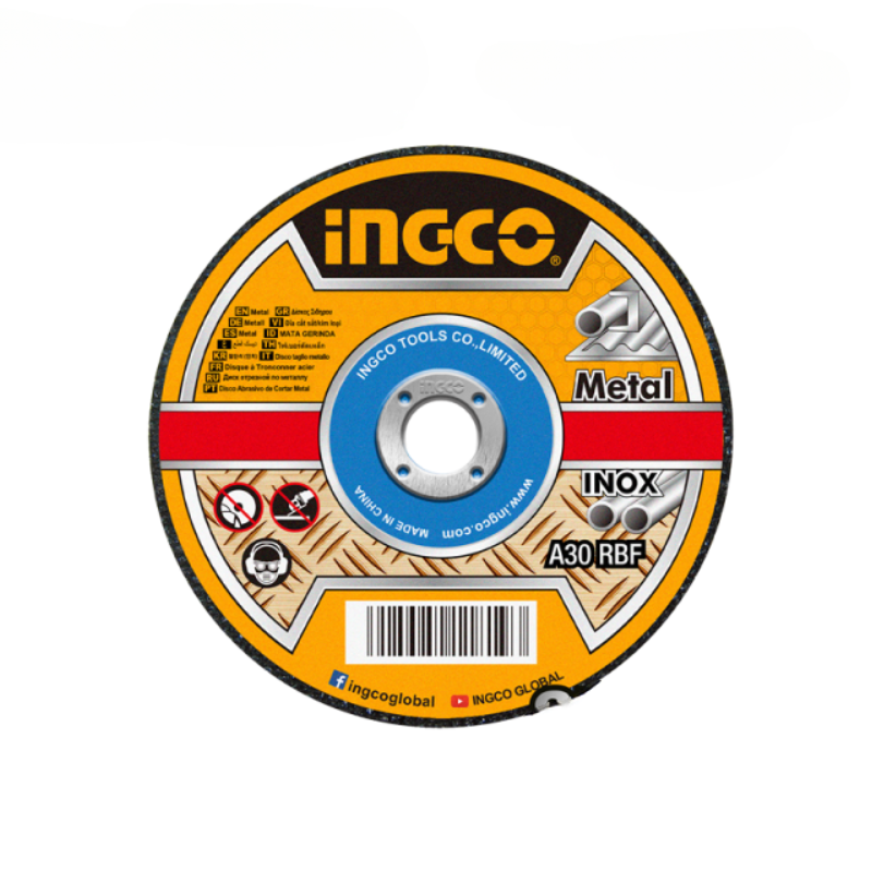 Disc debitare metal si inox INGCO 115 x 1 mm SET 100 buc