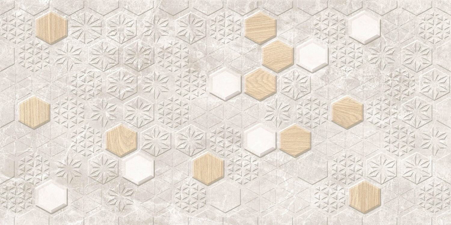 FAIANTA GOLDEN TILE ZEN HEXAGON BEIGE 30X60 CM (ZN1061)