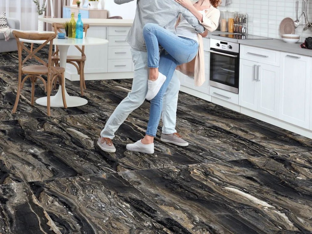 GRESIE INDIA GALAXY BLACK 60 x 120 cm, [3],harmonydecor.ro