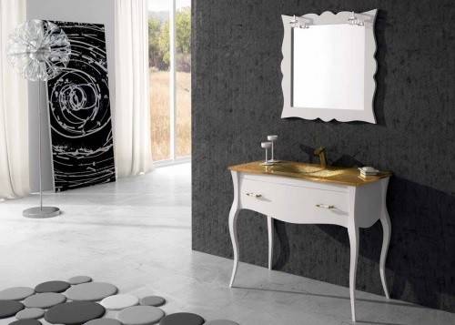 MOBILIER PENTRU BAIE BERTA 100 CM CU LAVOAR