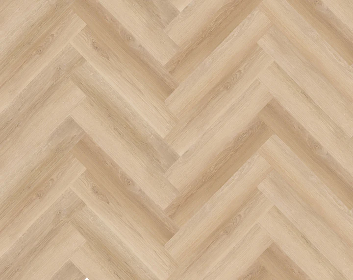 PARCHET SPC HERRINGBONE CREAM OAK 103 625*127*5+1.5 MM