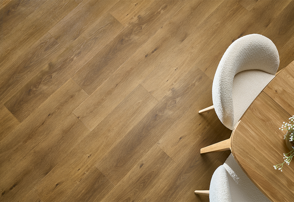 PARCHET SPC AFIRMAX CU IZOLATOR INCLUS LEGNAR CLEA 41472 FRISCO OAK, [2],harmonydecor.ro