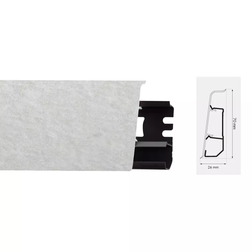 PLINTA DIN PVC ARBITON INDO LM70 134 STEJAR CAMBRIDGE