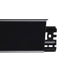 PLINTA DIN PVC ARBITON INDO LM70 220 NEGRU MAT