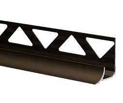 PROFIL COLT INTERIOR PENTRU FAIANTA  BRONZ MAT 2,5ML 2209