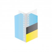 PROFIL PVC PERFORAT CU PLASA 10 x 10, [2],harmonydecor.ro