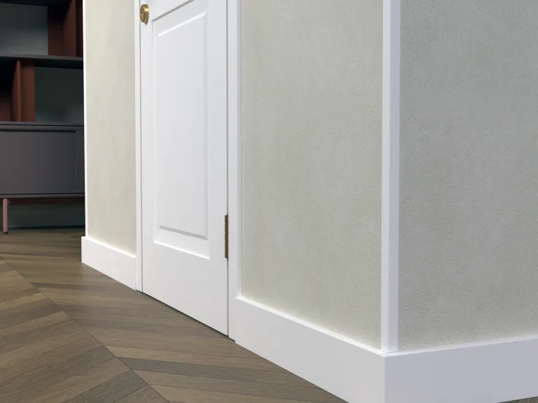 PROTECTIE COLT POLIMER CHC2020-001 20&times;20 mm alb, tip L, lungime 2.70 ml, [3],harmonydecor.ro