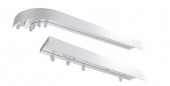 SET AGRAFE ALBE PENTRU SINA PERDEA VIDELLA 200 BUC, [3],harmonydecor.ro