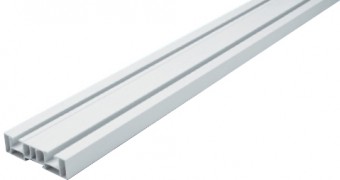 SINA DIN PVC KARPOL PENTRU PERDEA, ACCESORII INCLUSE 2 CANALE 350 CM