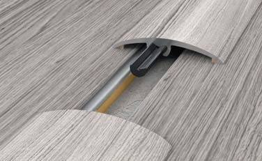 SINA TRECERE ALUMINIU CS1 CU PRINDERE ASCUNSA 93 CM CU SAU FARA DIFERENTA DE NIVEL