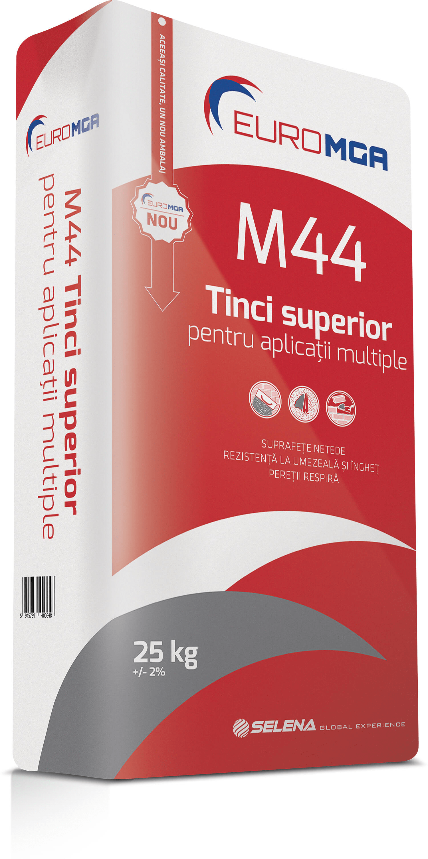 TINCI GRI SUPERIOR PENTRU APLICATII MULTIPLE EUROMGA M44 25KG