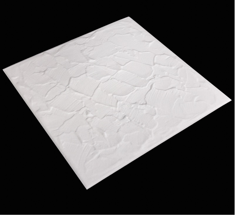 Tavan Decorativ din Polistiren 811 Alb 50x50 cm, [2],harmonydecor.ro