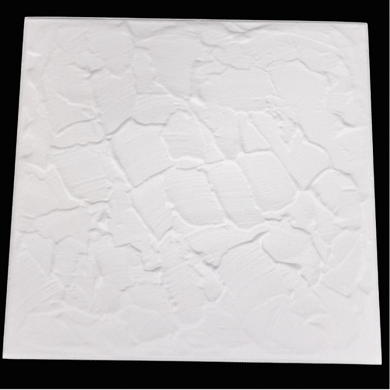 Tavan Decorativ din Polistiren 811 Alb 50x50 cm, [3],harmonydecor.ro