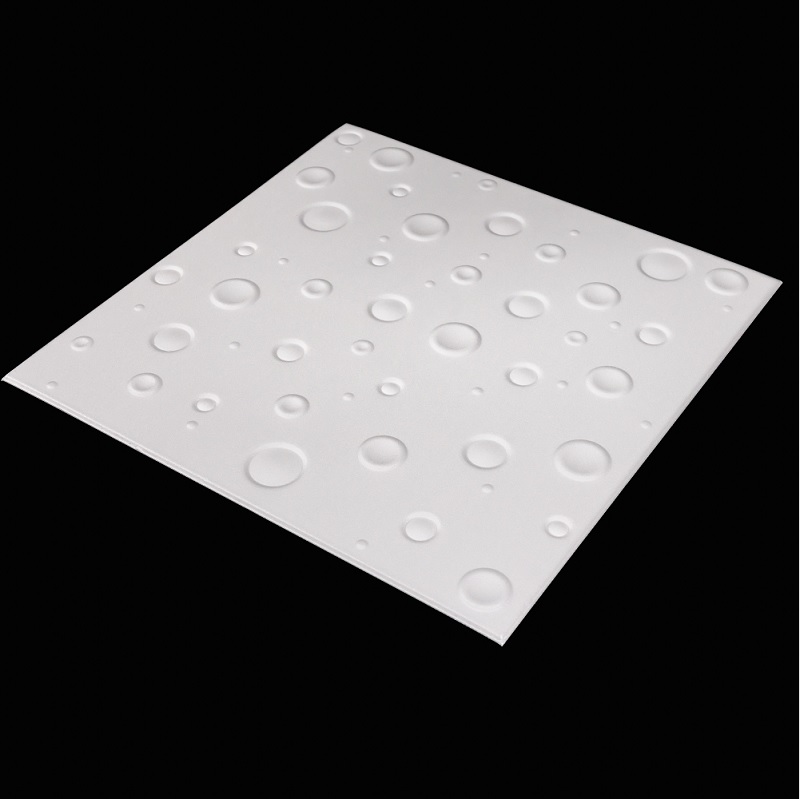 Tavan Decorativ din Polistiren 829 Alb 50x50 cm, [3],harmonydecor.ro