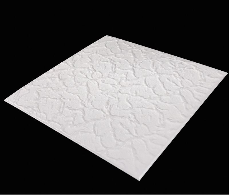 Tavan Decorativ din Polistiren 841 Alb 50x50 cm, [3],harmonydecor.ro
