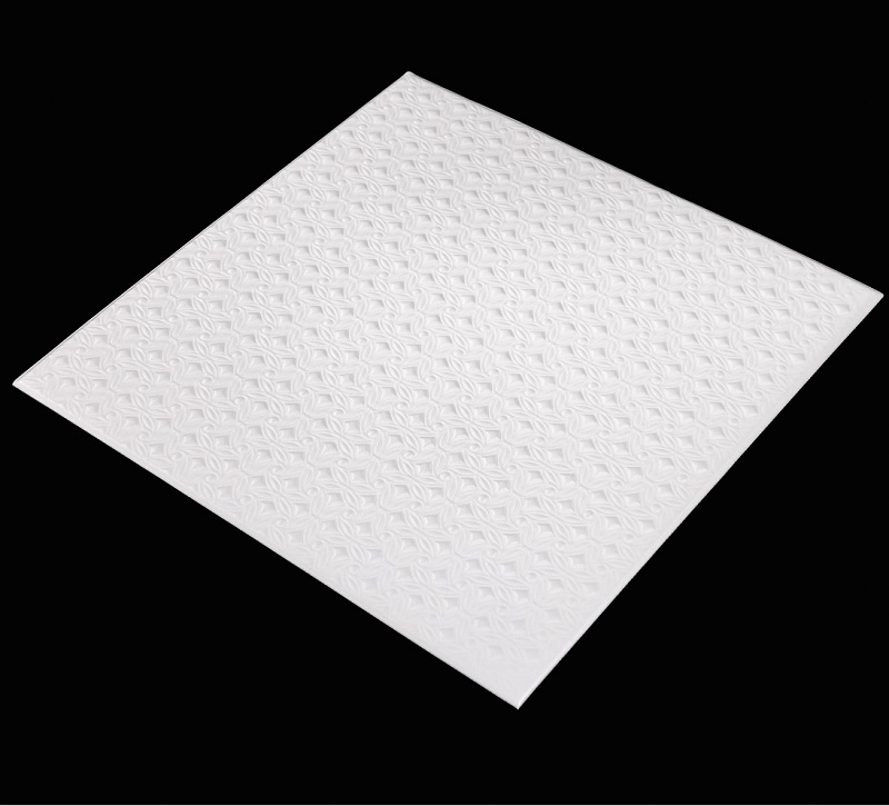Tavan Decorativ din Polistiren 879 Alb 50x50 cm, [3],harmonydecor.ro