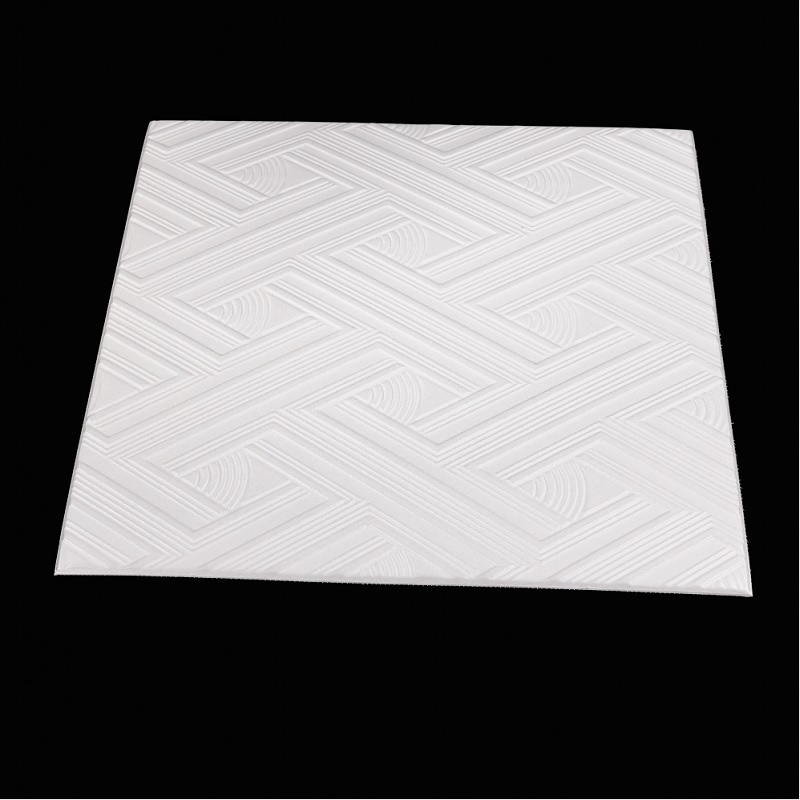 Tavan Decorativ din Polistiren 8109 Alb 50x50 cm, [2],harmonydecor.ro