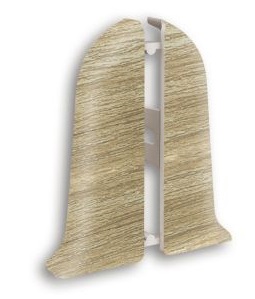 TERMINATII PENTRU PLINTA PVC ST-DR KN59 5218 STEJAR EUROPEAN 2 BUC/SET