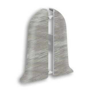 TERMINATII PENTRU PLINTA DIN PVC ST-DR KN59 5253 FRASIN GRI 2 BUC/SET