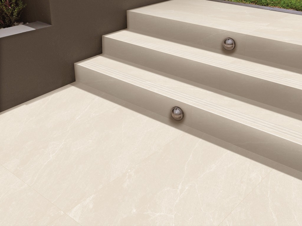 TREAPTA GRESIE INDIA RIVERSTONE BIANCO GRANDE 29.5 x 120 cm, [2],harmonydecor.ro