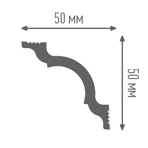 BAGHETA DECORATIVA PNP DIN POLISTIREN EXTRUDAT I50/50