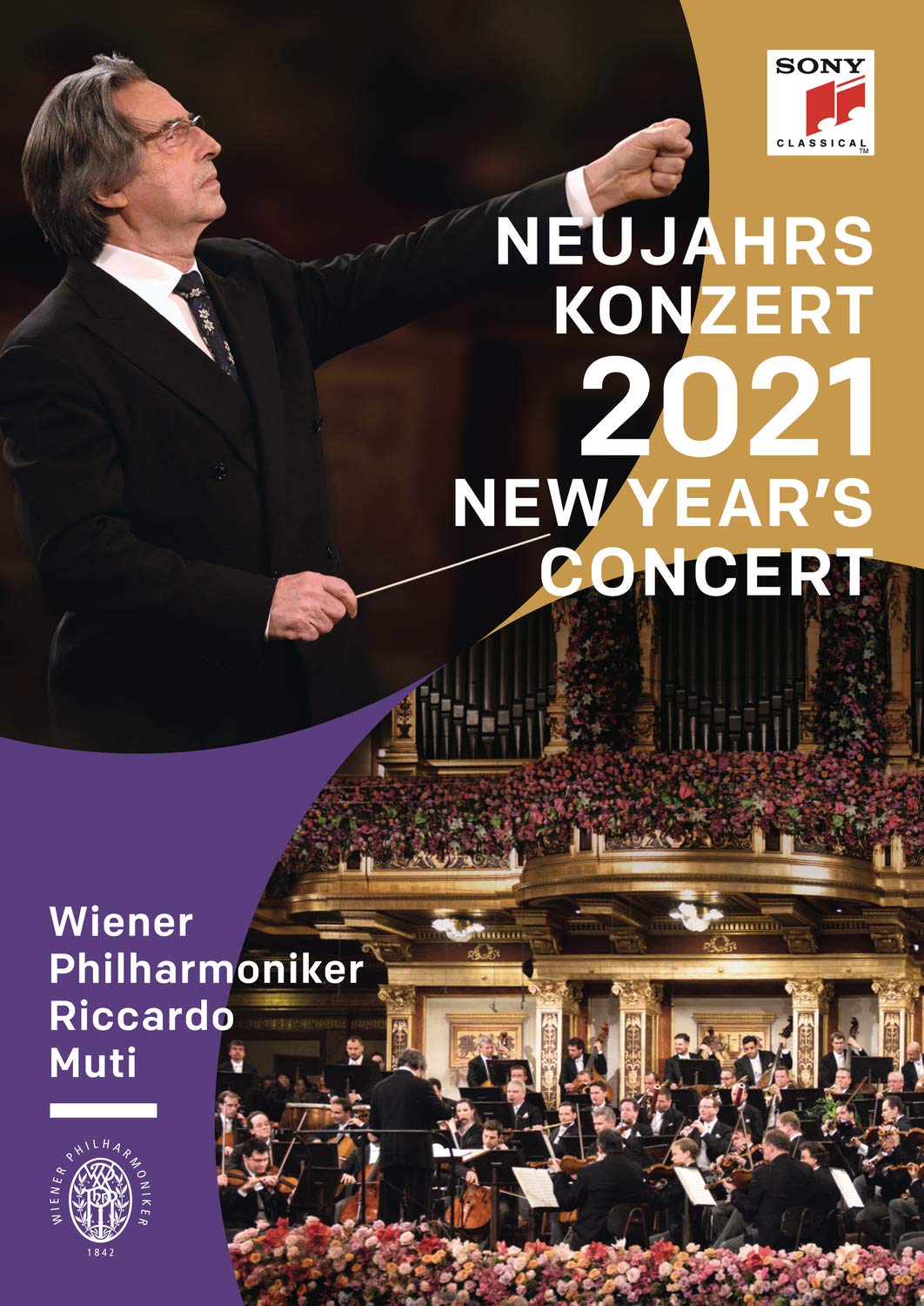 Wiener Philharmoniker, Riccardo Muti-Neujahrskonzert 2021 / New Year's Concert 2021-DVD