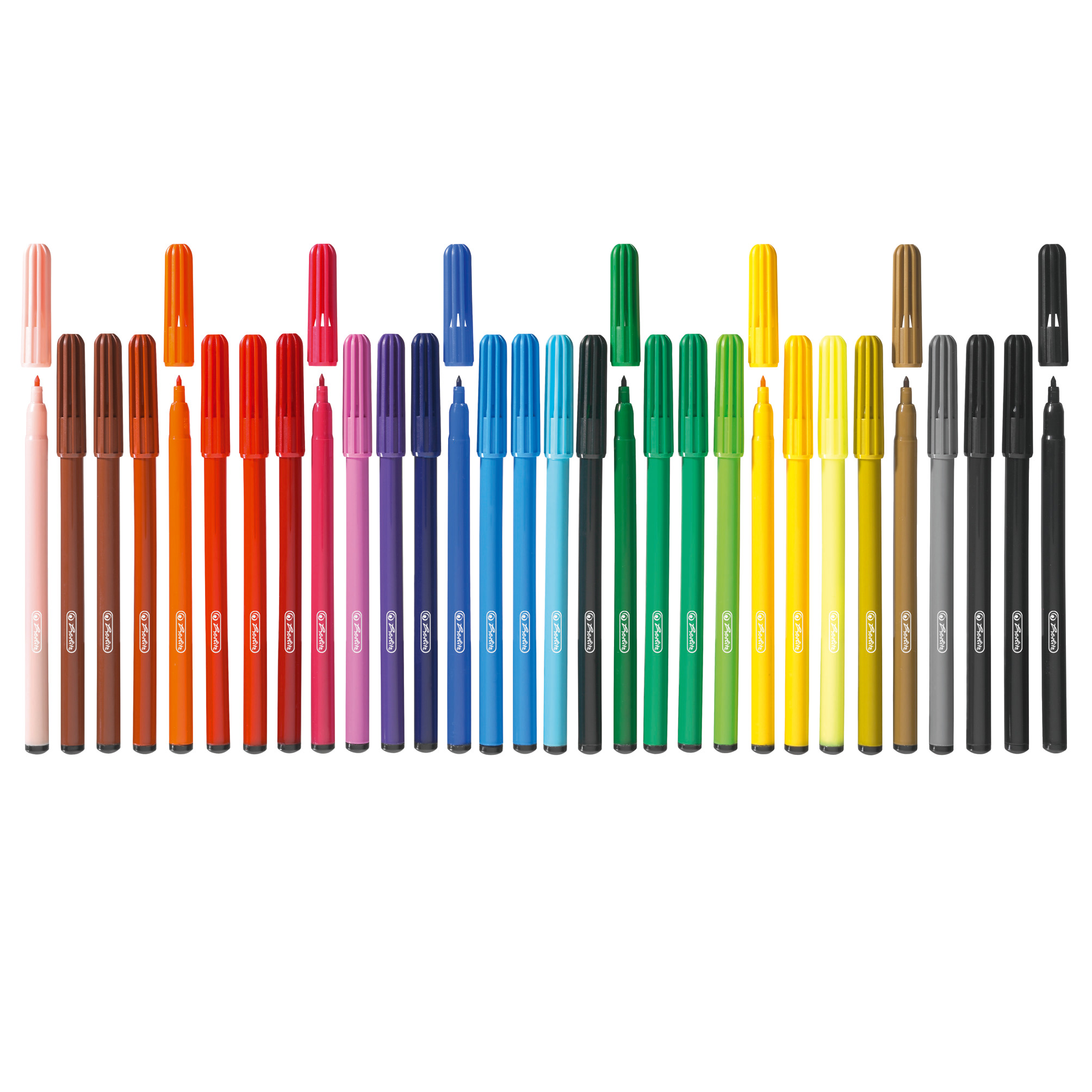 Carioci pentru desenat Carioca 2 mm, set 30 8649311 Herlitz ...