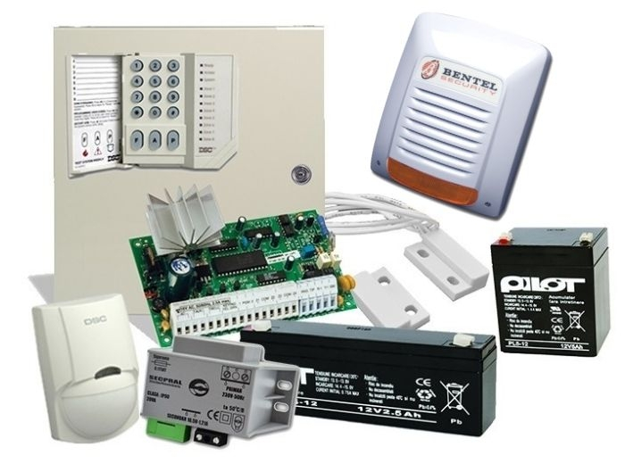 Kit-uri alarmă - Kit alarmă efracție DSC sirenă exterioară KIT 585 EXT, high-security.ro