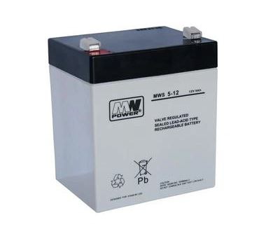 Acumulatori - Acumulator VRLA AGM 12V/5Ah MWS 5-12 
, https:high-security.ro