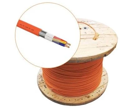 Cablu incendiu - Cablu sisteme antiincendiu ecran metalic 2 x 2 x 0.8 mm² JE-H(St)H FE 180 E90, 2x2x08, high-security.ro