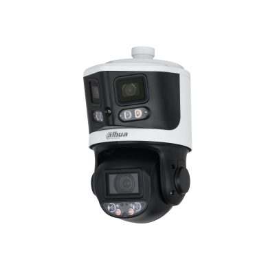 Cameră de rețea panoramică & PTZ cu lumină Starlight TiOC, 8MP + 4MP, zoom optic 10x SDT3E410-8P-MB-A-PV1, [4],high-security.ro