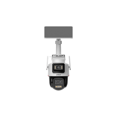 Camere IP - Cameră de rețea PT cu zoom hibrid WizColor 3+3MP, 4G cu panou solar IPC-PTS2649C-3E3Z-4GB20-3684/0280BPRO, high-security.ro