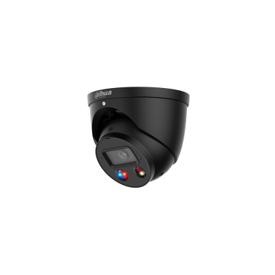 Camere IP - Cameră de supraveghere IP WizSense,  iluminare dublă inteligentă 4K, descurajare activă, lentilă focală fixă IPC-HDW3849H-AS-PV-0280B-BLACK, high-security.ro