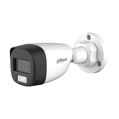 Camere analogice - Cameră de supraveghe bullet HDCVI 2MP cu iluminare duală inteligentă și obiectiv fix HAC-HFW1200CL-IL-A-0360B-S6, high-security.ro