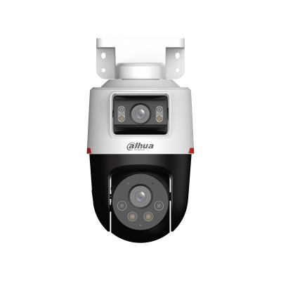 Camere IP - Cameră de supraveghere 2+2 MP WizColor Active Deterrence, WizSense IPC-PTS2249B-E2-S-PV-LED-0360B-PRO, high-security.ro